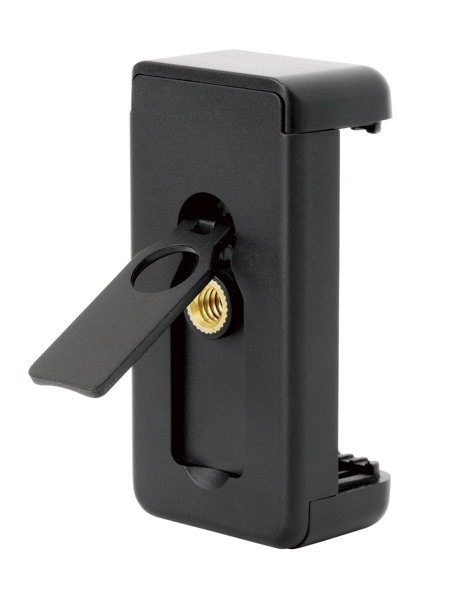 Mシリーズに同梱されるスマートフォンホルダー