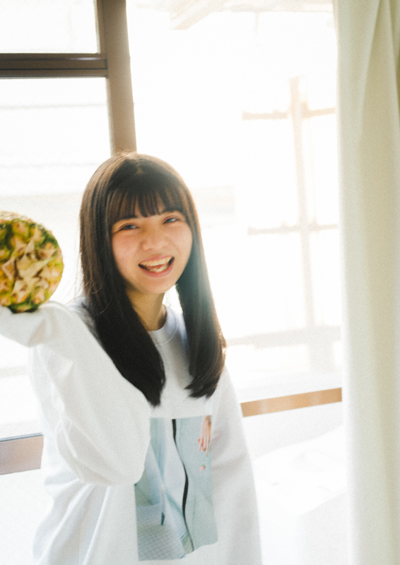 逆光を使い透明感ある印象に