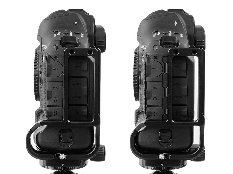 サブプレートの固定位置を調整できる