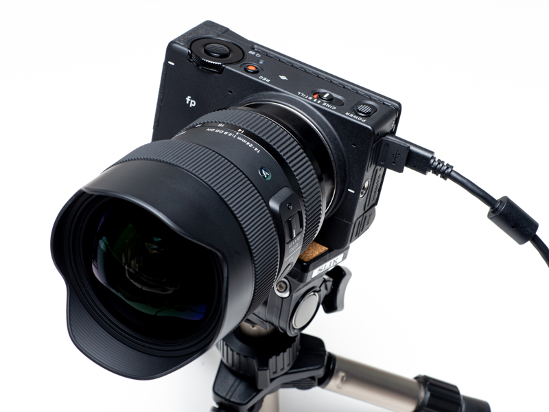 SIGMA 14-24mm F2.8 DG DN｜Artを装着