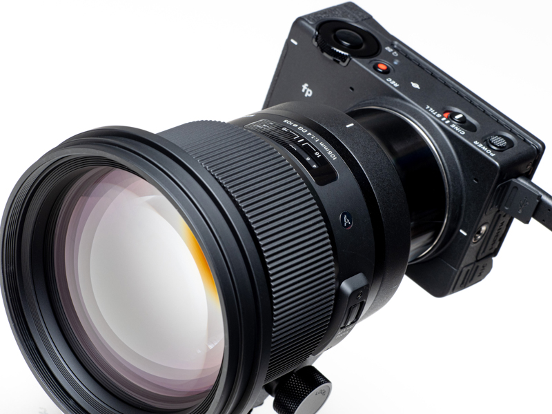 SIGMA 105mm F1.4 DG HSM｜Artを装着