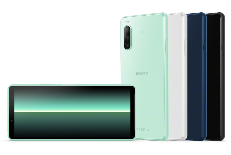 Xperia 10 II（写真はグローバルモデル）