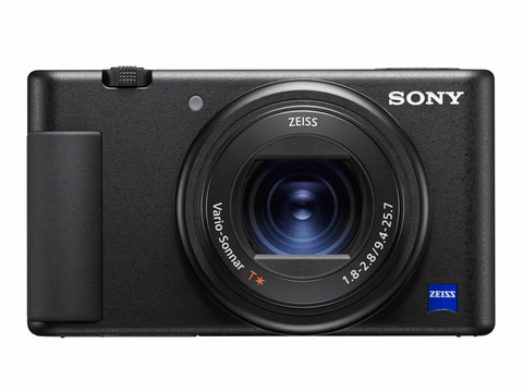 ソニー、Vlog向けコンパクトカメラ「VLOGCAM ZV-1」を6月発売