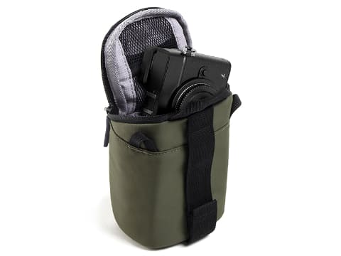 《送料無料》 対応 中型一眼レフ用 バッグ CRUMPLE クランプラー 177 クランプラー、 ネオプレン素材の一眼レフ用インナーバッグ - デジカメ