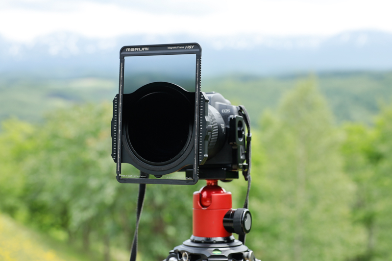 M100システム専用のPLフィルターとの組み合わせ例