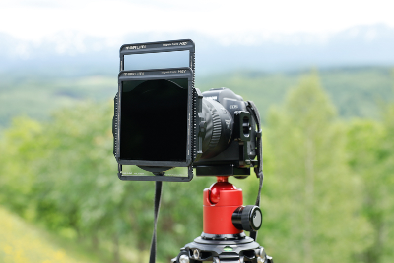 同じくM100システム専用NDフィルターの組み合わせ例