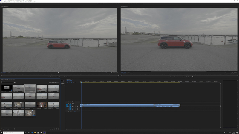 Premire Proでエンコーディングテスト。YouTubeへのアップロードを想定し、4KからFHDに書き出してみた。