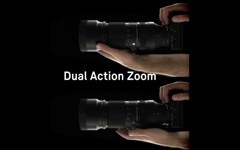 回転式と直進式の双方に対応。同社はこれを「デュアルアクションズーム」と呼称している（6月18日配信の「SIGMA STAGE Online」より）