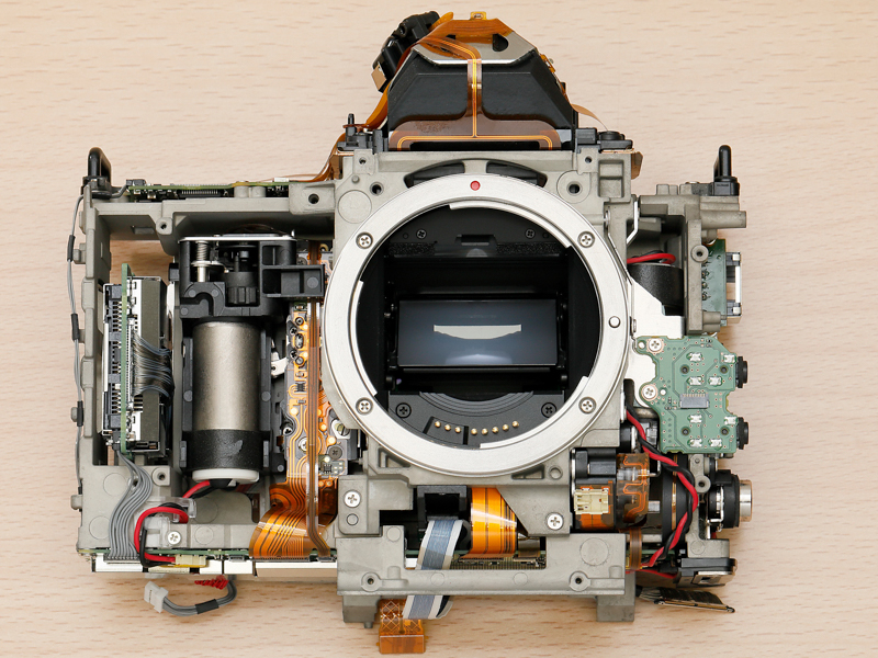 ボディの内部構造