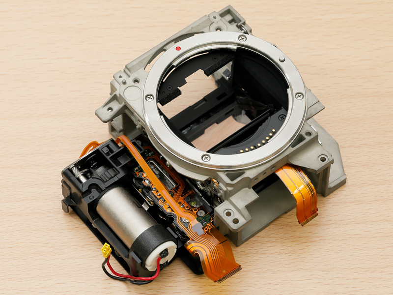 ミラーボックス部