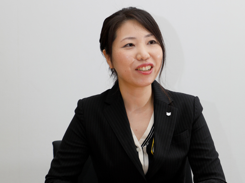 商品企画を担当した椎名麻衣子氏（イメージコミュニケーション事業本部 ICB事業統括部門）