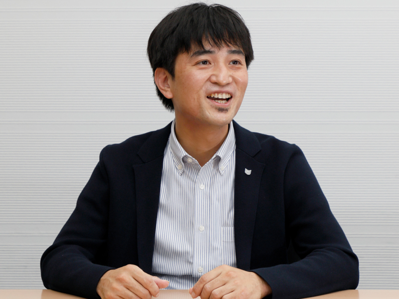 ファインダーAFを担当した山本英明氏（主任研究員／イメージコミュニケーション事業本部 ICB開発統括部門 ICB統括第三開発センター）