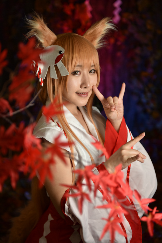 撮影：えはらあい（レイヤー：鳥海かう さん）<br><span class="fnt-85">D810 / AF-S NIKKOR 24-70mm f/2.8E ED VR / 62mm / マニュアル露出（1/160秒・F2.8） / ISO 160</span>