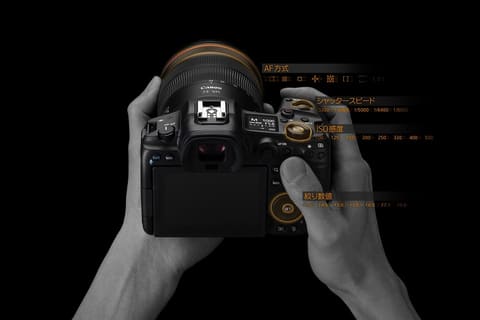 キヤノン、4,500万画素ミラーレスカメラ「EOS R5」を7月下旬発売。約50