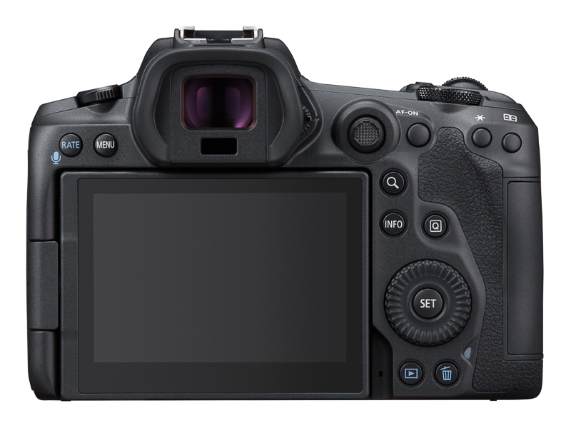 EOS R5の背面