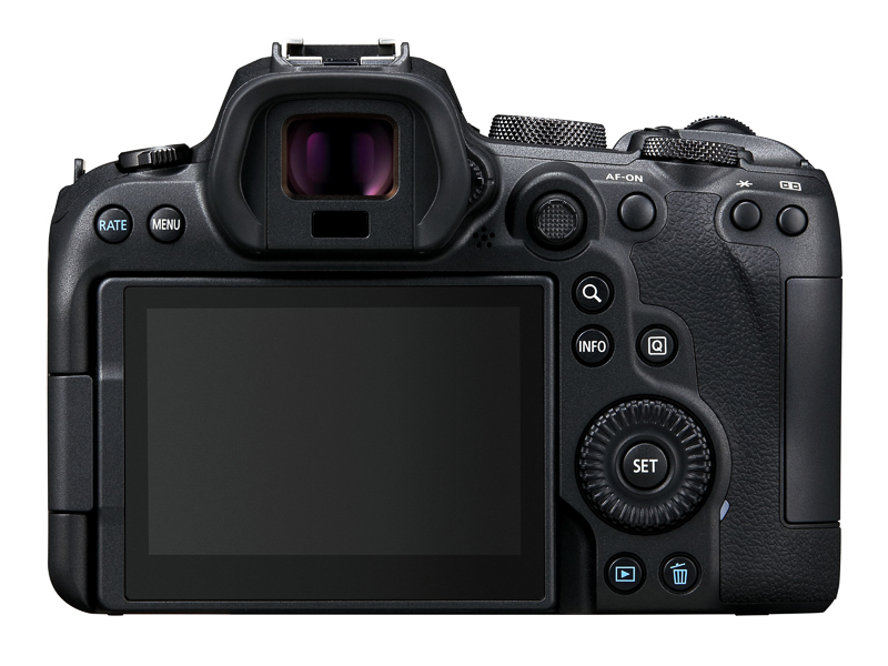EOS R6の背面