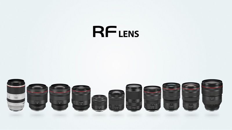 RFレンズは現在11本。