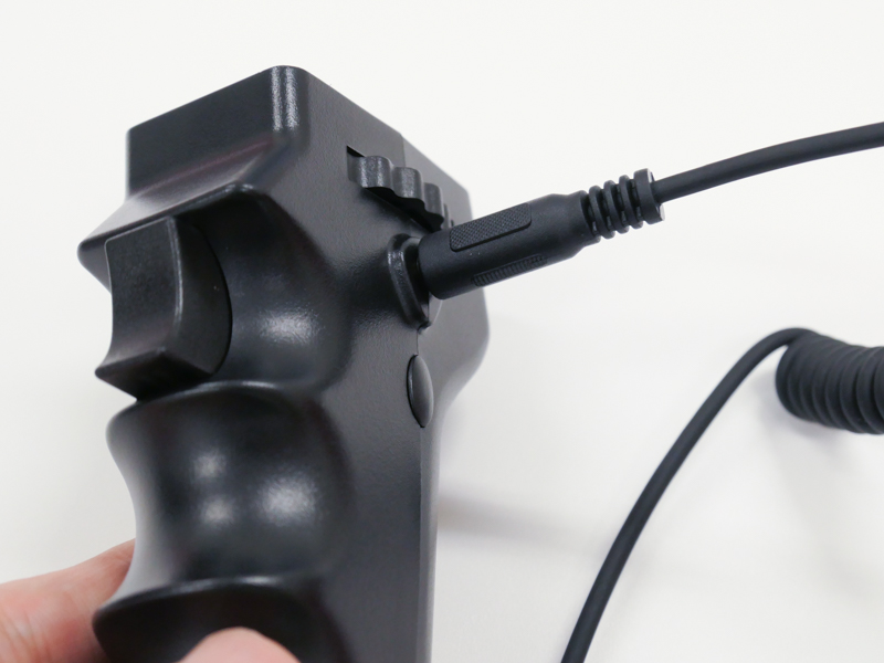 グリップコードは着脱式