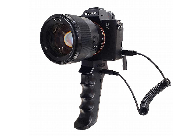 「UNX-8253 ユニバーサルSTグリップ Sony RM-VPR1用コードセット」使用イメージ