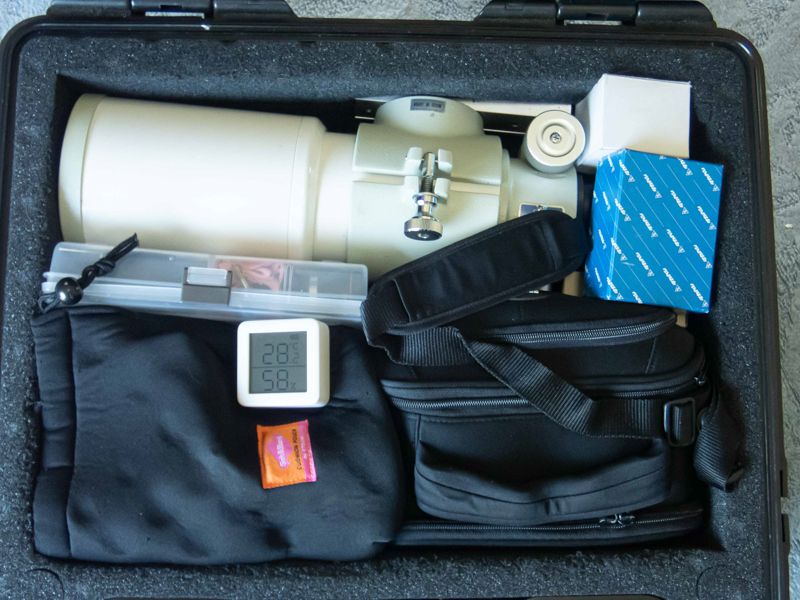 使用頻度が月に数回の機材。主に天体望遠鏡関連