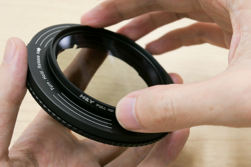 CPLのリングも十分に操作可能だった。