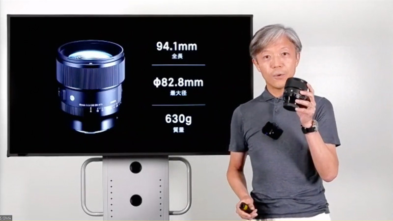 数値はLマウントのもの。