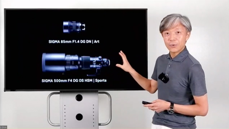 絞り内径の大きさは、500mm F4 DG OS HSM | Sports並みだという。