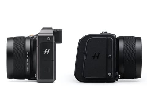 対応するカメラのひとつ、X1D II 50C（左）、907Xスペシャルエディション（右）