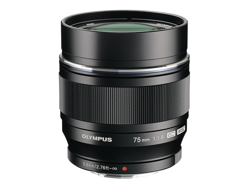 優秀賞の賞品「M.ZUIKO DIGITAL ED 75mm F1.8 ブラック」