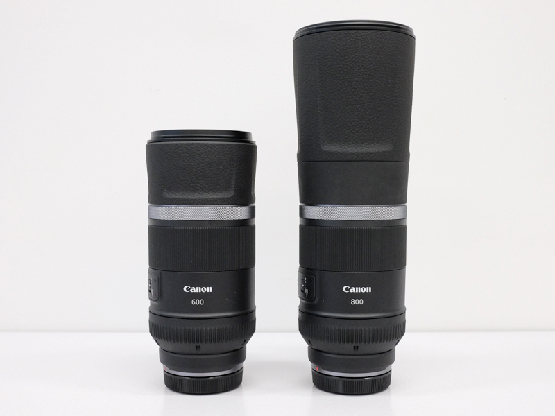 RF600mm F11 IS STM、RF800mm F11 IS STM