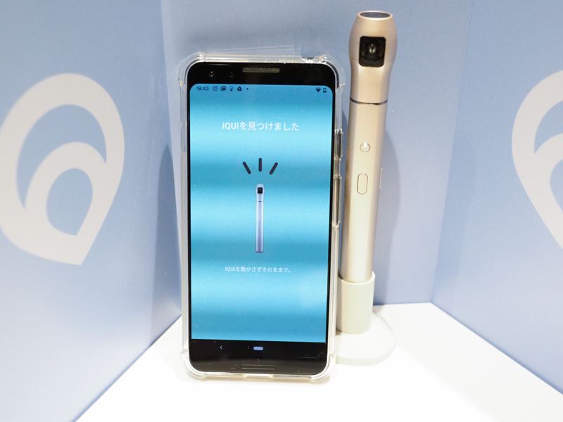 カメラとアプリはWi-Fiで接続。