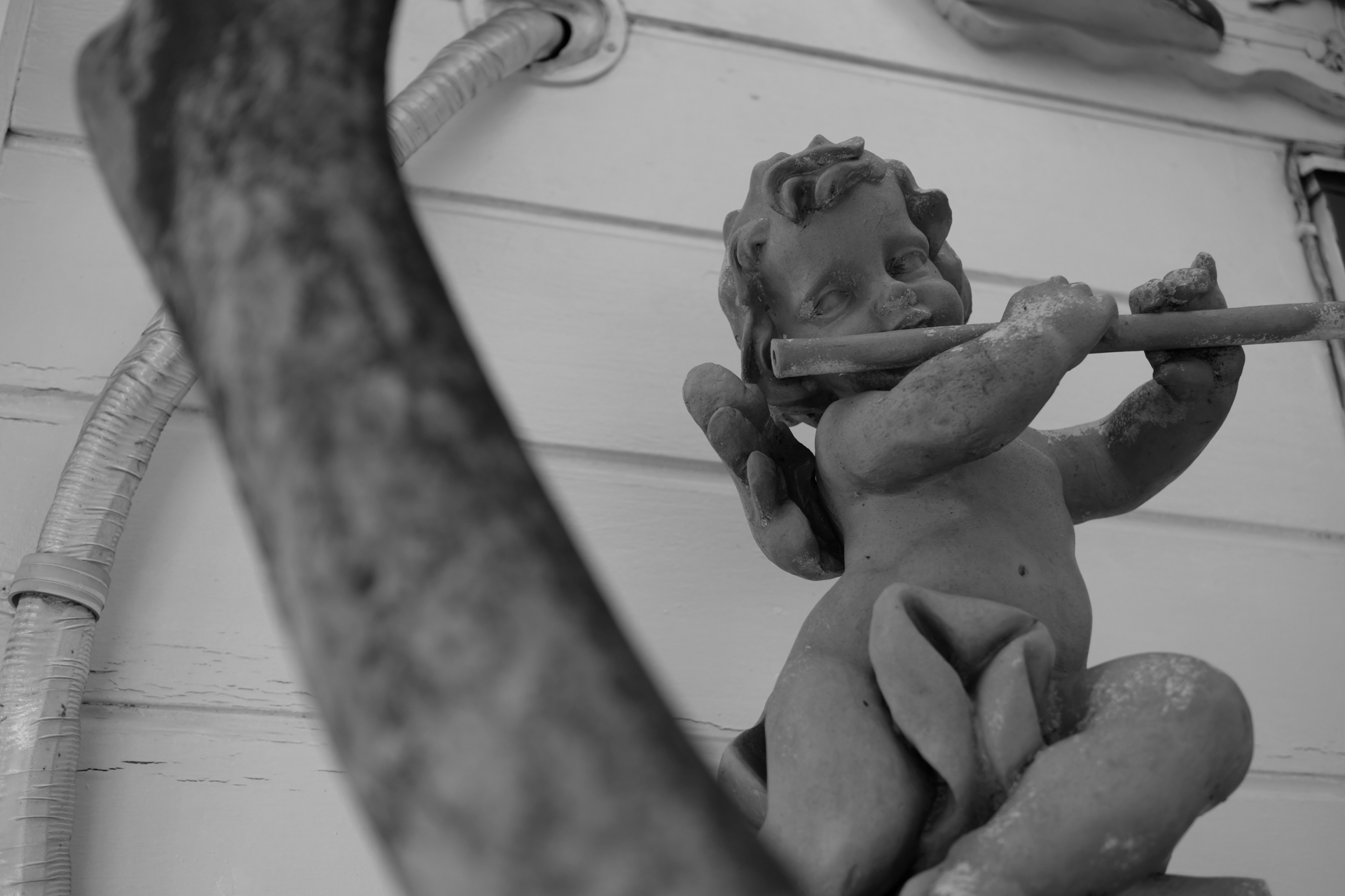 モノクロのACROSモードは品がいいんだよね、再現の。フィルムと比較してどうのというより、そうだACROSモードがあるからXシリーズを持ってゆくかと思わせるもんね。<br>X-Pro2　XF27mmF2.8（F3.2・1/450秒）ISO 400