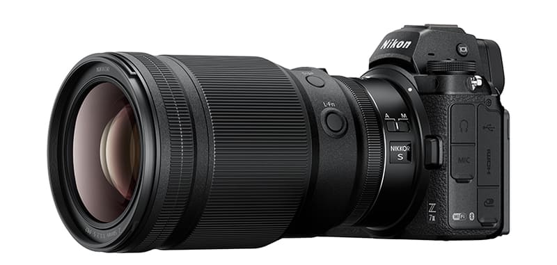 NIKKOR Z 50mm f/1.2 Sを装着
