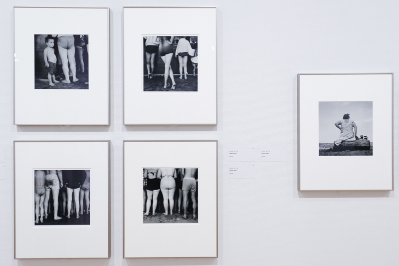 写真家としての出発点ともなったシカゴのビーチで撮影された作品