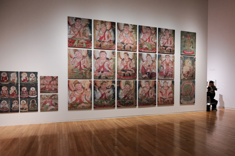 展示セクション12「両界曼荼羅」より