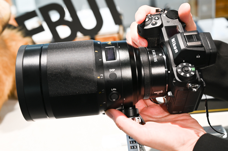 NIKKOR Z 58mm f/0.95 S Noctを装着したZ 6II
