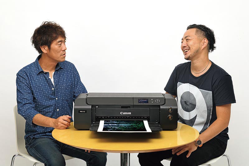 セミナー・体験会の講師を担当する中西敏貴さん（左）と三村漢さん（右）