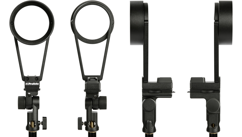 Profoto A1/A1X/A10にOCFライトシェーピングツールを装着するためのOCFアダプター。