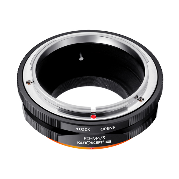K&F Concept レンズマウントアダプター KF-FDM43.P (キヤノンFDマウントレンズ → マイクロフォーサーズマウント変換）
