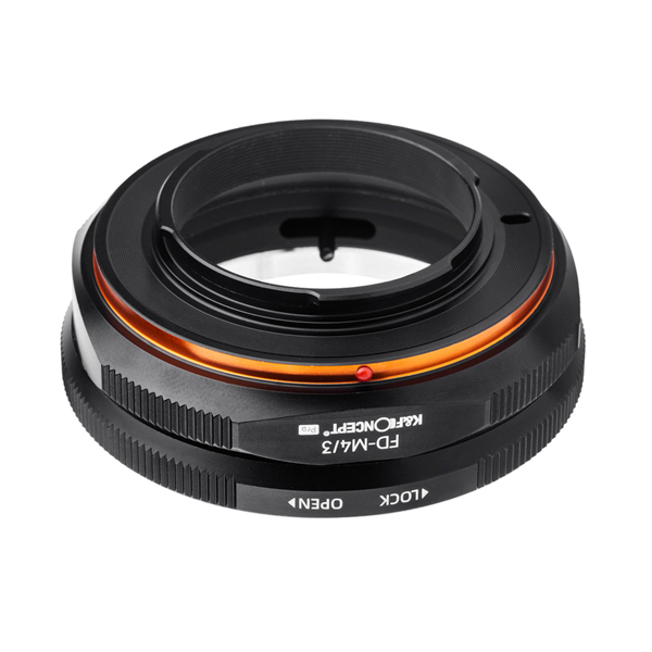 K&F Concept レンズマウントアダプター KF-FDM43.P (キヤノンFDマウントレンズ → マイクロフォーサーズマウント変換）