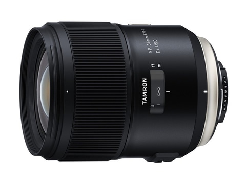 対象レンズのひとつ「SP 35mm F/1.4 Di USD（Model F045）」