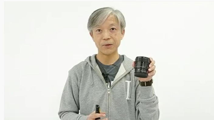 新製品を紹介した、シグマ代表取締役社長の山木和人氏（配信画面より。以下同）