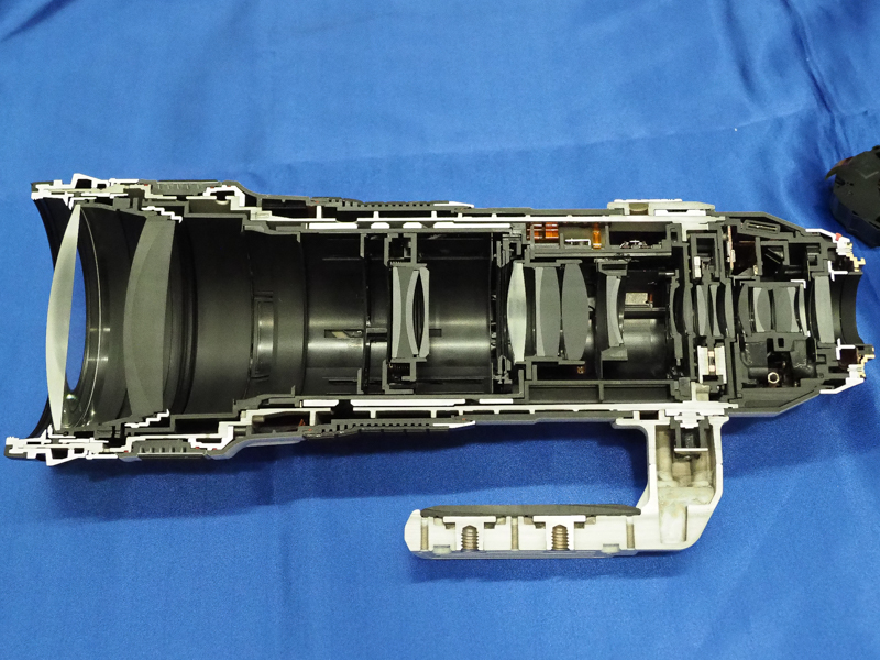 切りたてほやほやだというカットモデルを示しながら解説してもらった。