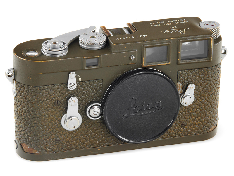 Leica M3 olive Double Stroke Bundeseigentum（lot.169）