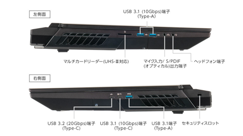 Adobe RGB比100%対応の17.3型ノートPC「DAIV 7N」 - デジカメ Watch