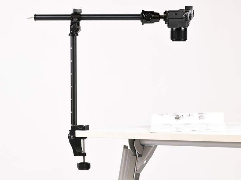 スライディングアームII（別売）との組み合わせ。