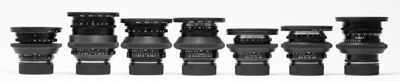 7つの現行レンズ用にラインナップした