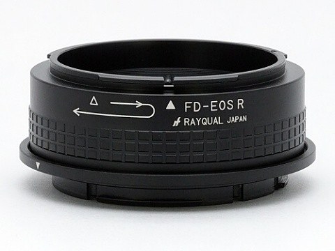 マウントアダプターは純国産を謳うRAYQUAL製を使用した。<br>キヤノンFDマウントレンズ用アダプター「FD-EOSR」（宮本製作所 RAYQUAL））<br><span class="fnt-85"><a href="https://dc.watch.impress.co.jp/docs/news/1183285.html">ニュース記事</a><br><a href="https://www.rayqual.com/EOSR.html">宮本製作所（RAYQUAL）</a></span>