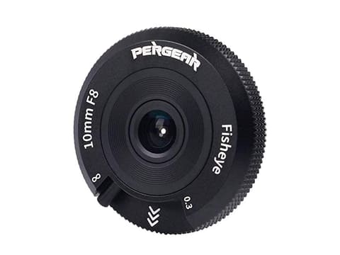 約8,000円のAPS-C対応魚眼レンズ「Pergear 10mm F8」 - デジカメ Watch