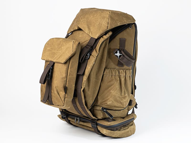 拡張バッグ（オプション）の装着例